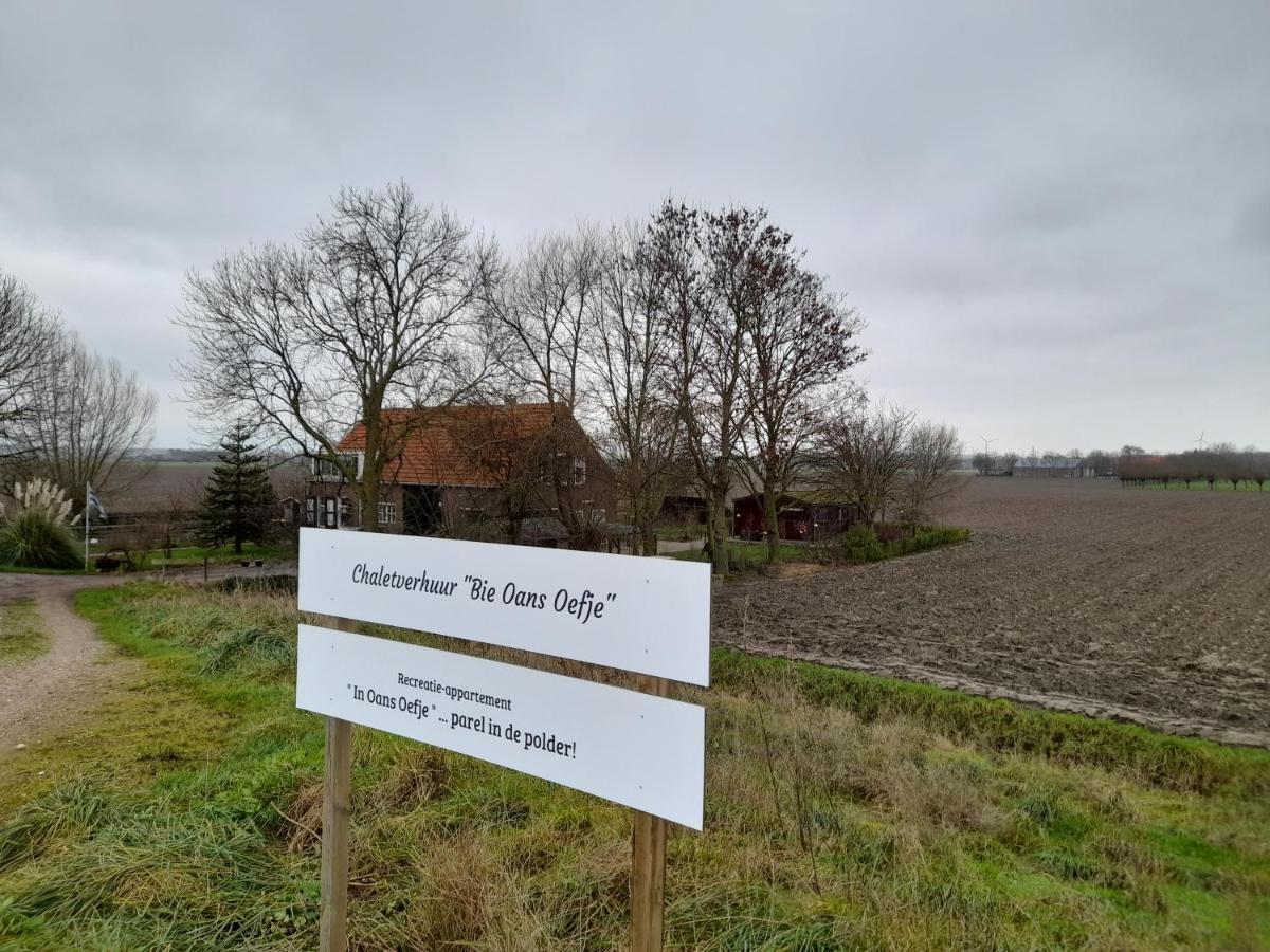 “In Oans Oefje” Parel In De Polder! Leilighet Lewedorp Eksteriør bilde